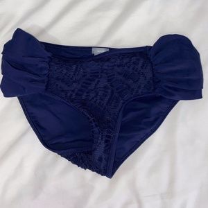 Navy Aerie Eye-lit Bikini Bottoms